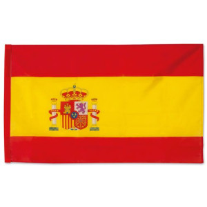 Bandera de España con Escudo | EUROCOPA - MUNDIAL 2