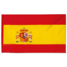 Bandera de España con escudo