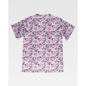 Casaca Sanitaria de Corazones | Ropa Laboral Sanitaria 2