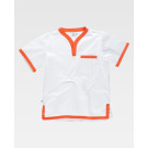 Casaca Sanitaria Bicolor | Ropa Laboral Personalizada