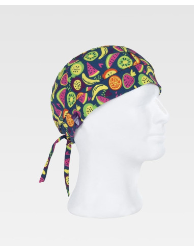Bandana Sanitaria de Frutas | Ropa Laboral Sanitaria