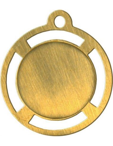Medalla metálica troquelada