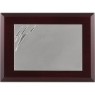 Placa de Madera con Lámina Plateada | Placas y Trofeos Personalizados