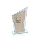 Placa de Cristal y Madera | Placas de Madera y Espejo