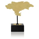 Trofeo de Acero Recortado a Medida