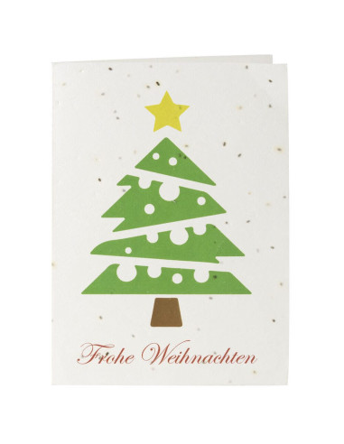 Christmas Navideño Original y Ecológico | Christmas Papel de Semillas