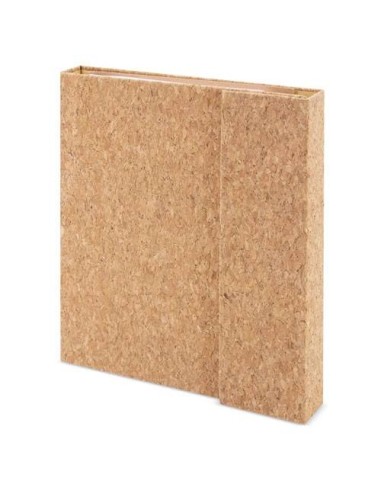 Cuaderno magnético de corcho con marcadores