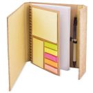 Cuaderno magnético de corcho con marcadores