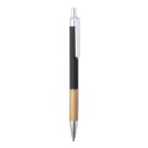 Bolígrafo metalizado con bambú