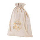 Saco de Algodón 27 x 35 cm | Bolsa de Algodón Personalizada