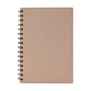 Libreta reciclada con anillas