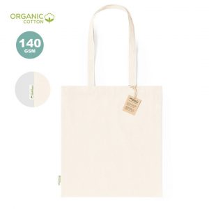Bolsa de algodón orgánico 140 gr/m2