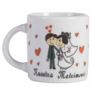 Mini taza para bodas