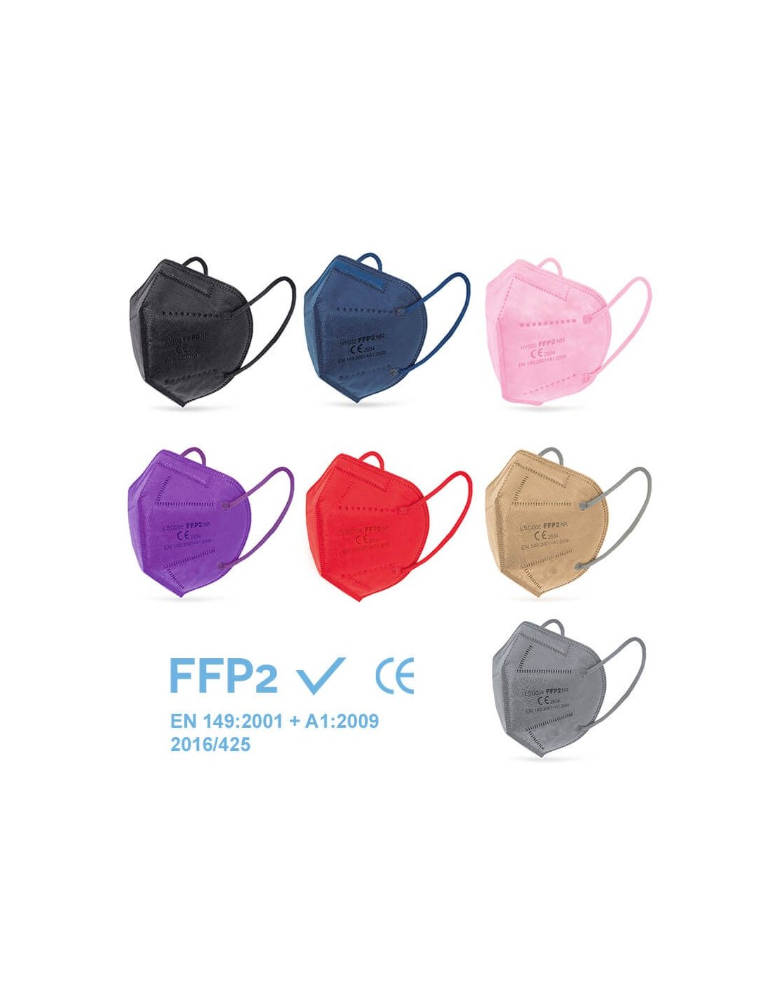 Mascarillas FFP2 personalizadas para Empresas y Eventos (EPI)
