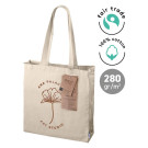 Bolsa FAIRTRADE con fuelle