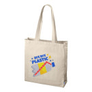 Bolsa FAIRTRADE con fuelle