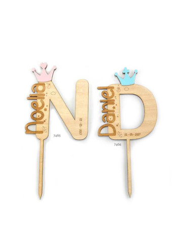Letra Decorativa para Tarta de BABY SHOWER