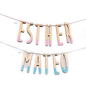 Guirnalda para BABY SHOWER personalizada