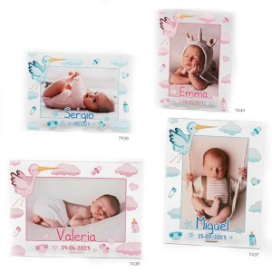 Portafotos Personalizado para Bautizo