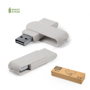Memoria USB de caña de trigo
