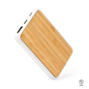 Power Bank de Bambú 5000 mAh 2