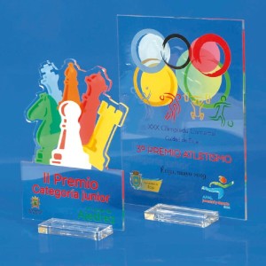 Trofeo de Metacrilato con Forma Personalizada 2