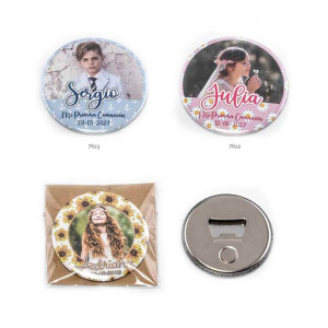 Chapas con Fotos para Comunión 2