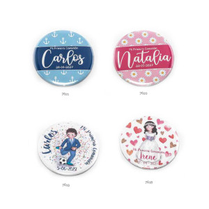 Chapas personalizadas para Comunión