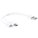 Cable cargador USB doble | Dispositivo de carga móvil