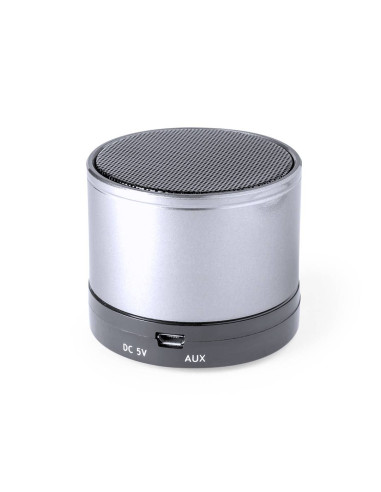 Altavoz metálico con conexión bluetooth | Altavoz portátil