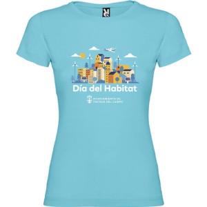 Camiseta personalizada mujer de colores - Print Huellas