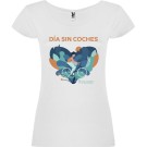 Camiseta de mujer GUADALUPE blanca