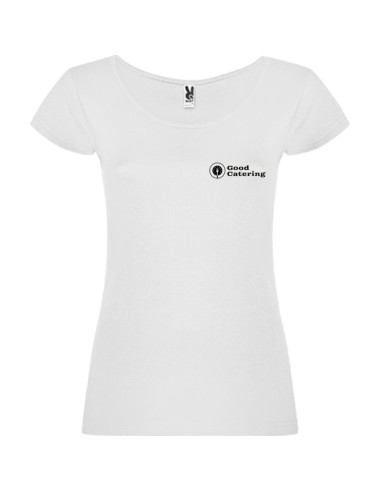 Camiseta de mujer GUADALUPE blanca