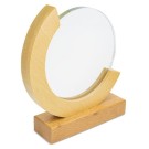 Trofeo Circular de Cristal y Madera