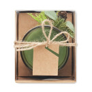 Vela Decorada con Caja de Presentación