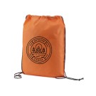 Mochila de poliéster con cuerdas