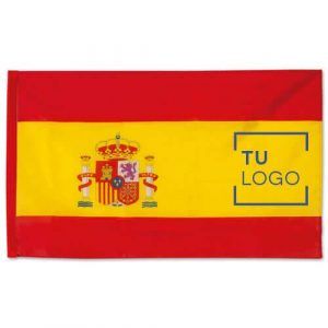 Bandera de España con escudo