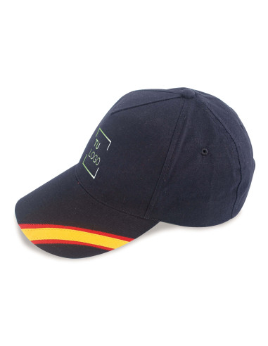 Gorra con bandera nacional