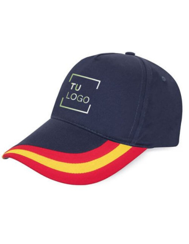 Gorra de España con bandera