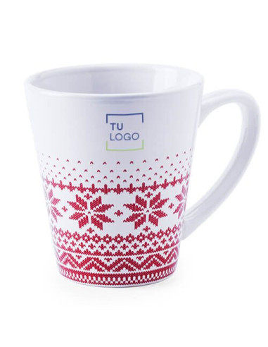 Taza de Navidad estilo nórdico