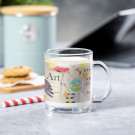 Taza de cristal 350 ml