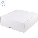 Caja automontable blanca 25 x 24 x 10 cm