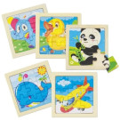 Set de 5 puzzles infantiles