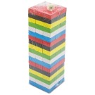 Juego jenga de colores