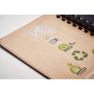 Libreta con Semillas de Pino