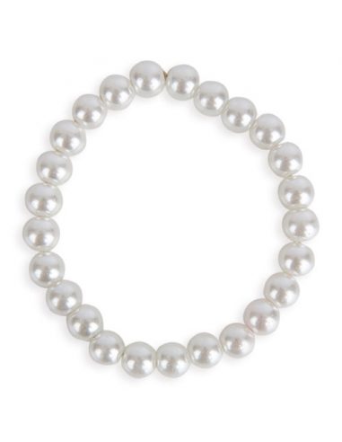 Pulsera ajustable de perlas