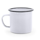 Taza metálica de colores personalizada