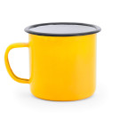 Taza metálica de colores personalizada