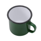 Taza metálica de colores personalizada