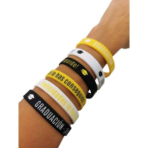 Pulsera de Silicona para Graduación 2